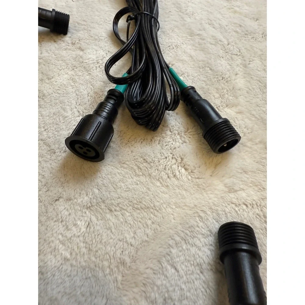 Outdoor Extension Cord Set‎ 3 Prong Weatherproof Connectors. 7 sets